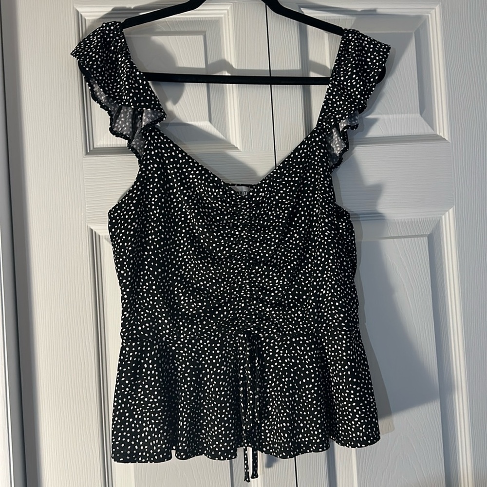 Lily White Blouse size L